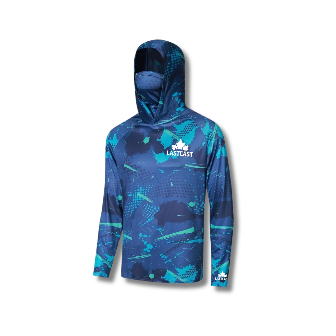 CastTech Sun Hoodie - Blue/Black