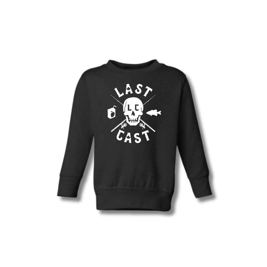 Sippin’ N Lippin’ YOUTH Crewneck - Black