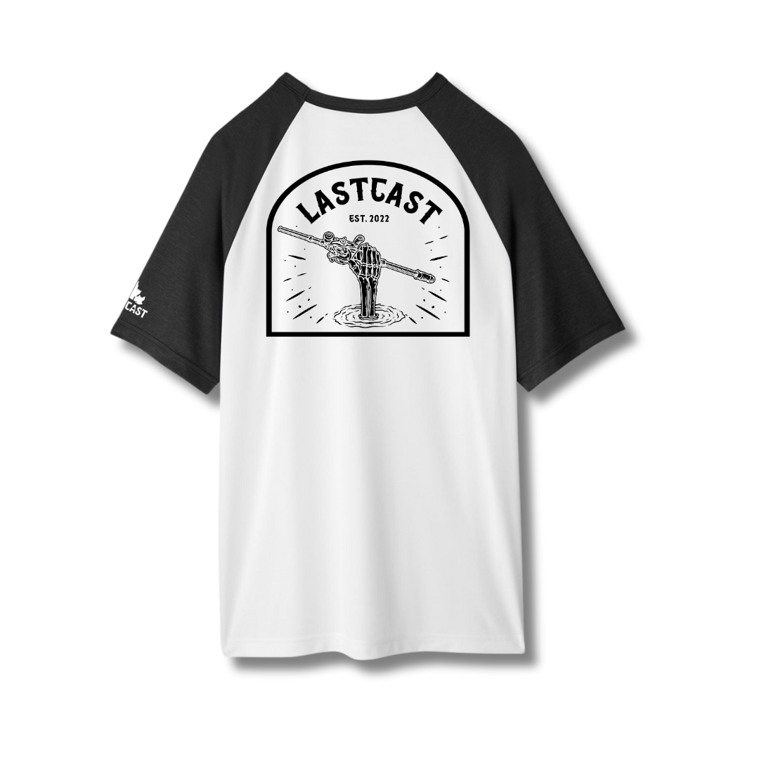 'Till Death Baseball Tee - Black/White