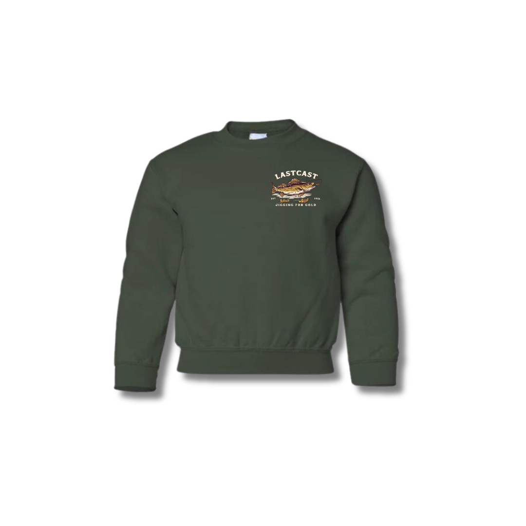 JFG Crewneck Sweater - YOUTH - Forest