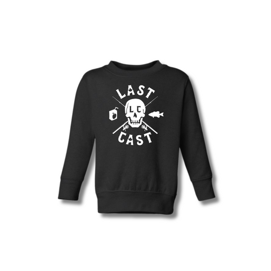 Sippin’ N Lippin’ YOUTH Crewneck - Black